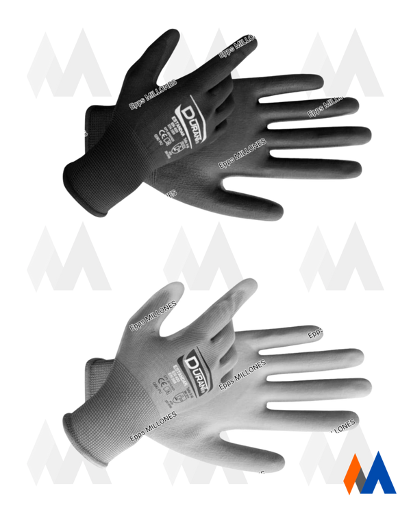 Guante de Seguridad con Recubrimiento PU (Poliuretano) Alta Precisión